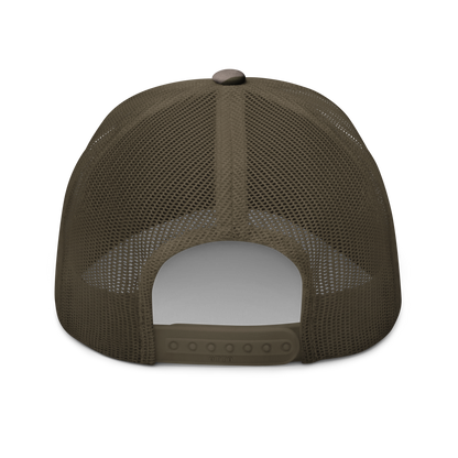 Camouflage trucker hat